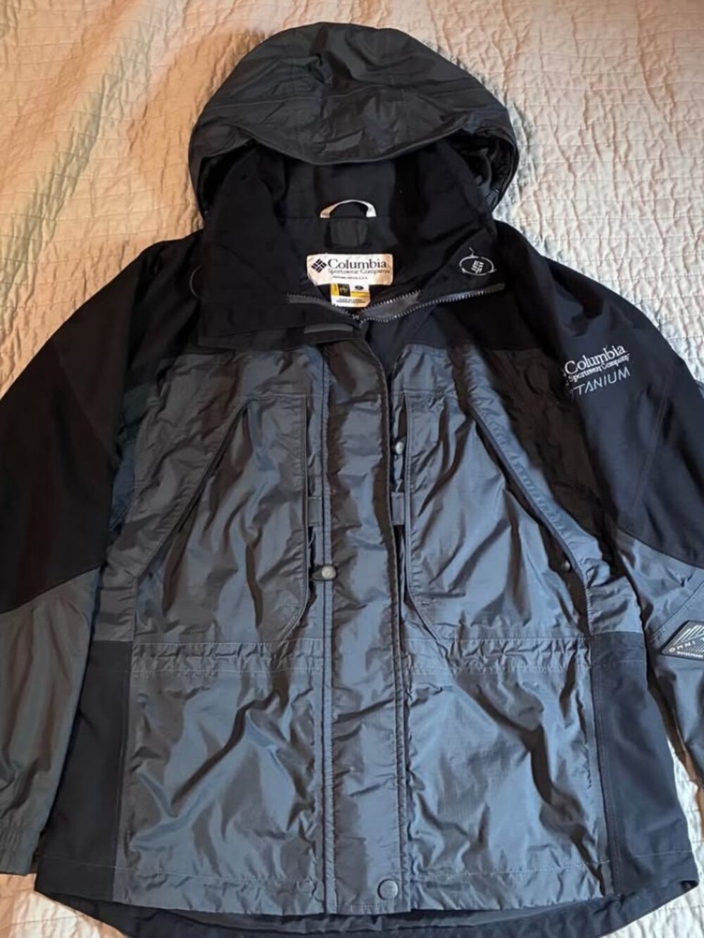 Columbia Women's Small Omni-Tech Titanium Interchange Jacket